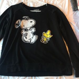 Snoopy knit sweater